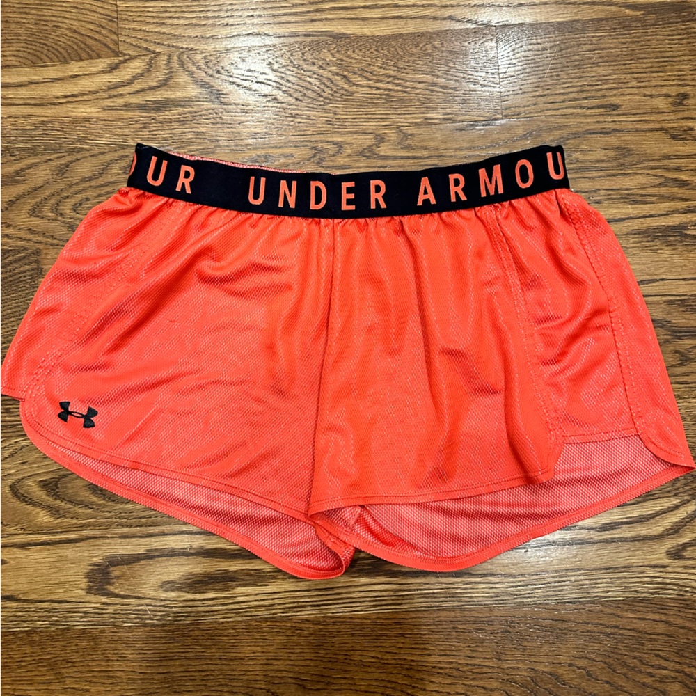 Under Armour Salmon Athletic Shorts